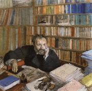 Portrait of Edmond Duranty Edgar Degas
